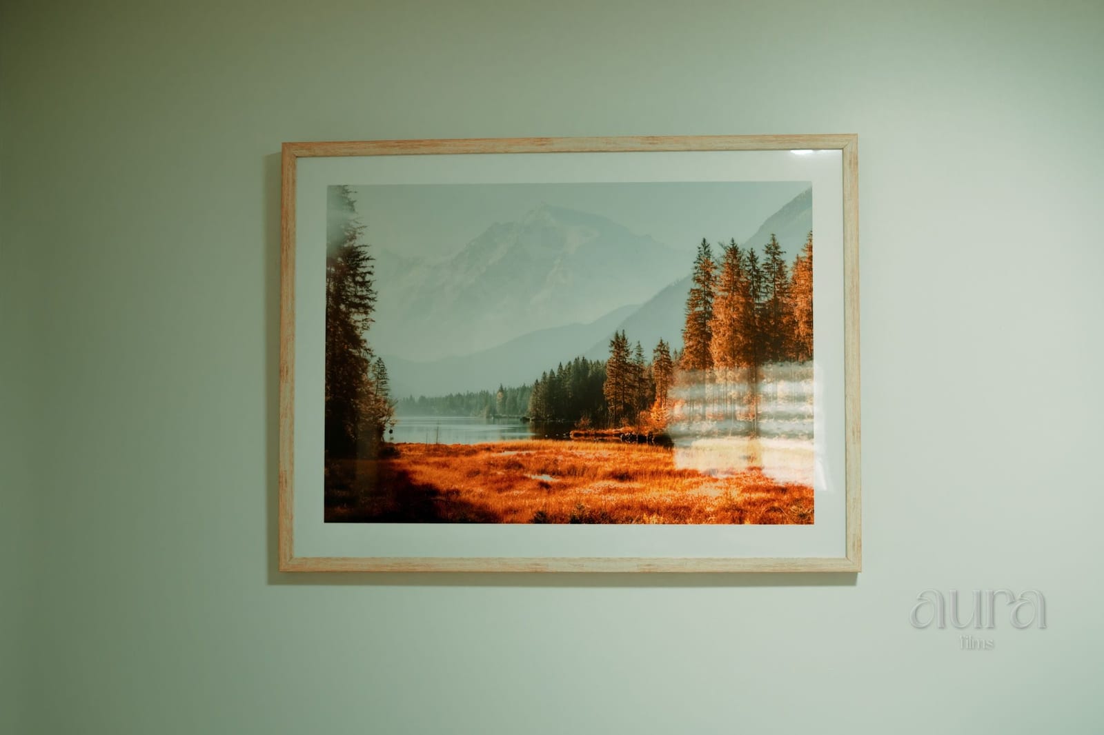 A home photographed straight on in soft, even light